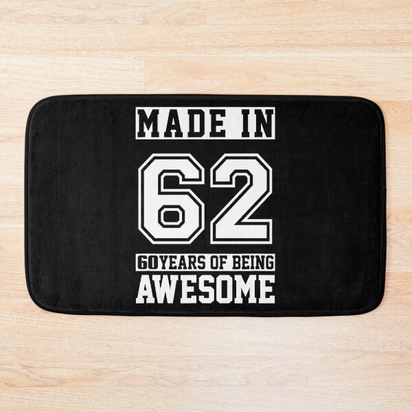 Item preview, 60 Year Old Awesome Since 1962 60th Birthday Gifts Men designed and sold by R&BApparel.