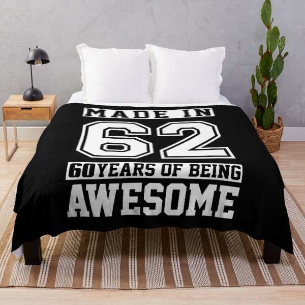 Item preview, 60 Year Old Awesome Since 1962 60th Birthday Gifts Men designed and sold by R&BApparel.