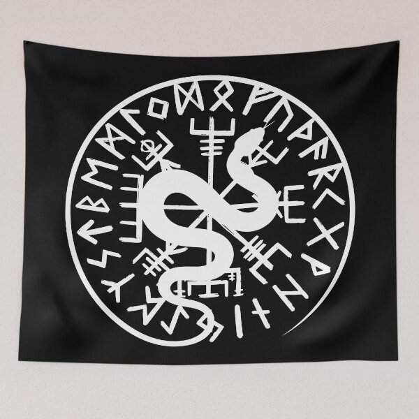 Item preview, Norse Compass Rune Print designed and sold by Lylabean22.