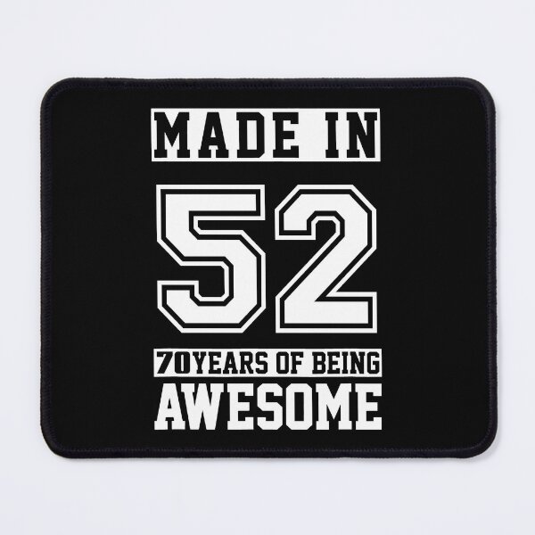 Item preview, 70 Year Old Awesome Since 1952 70th Birthday Gifts Men designed and sold by R&BApparel.