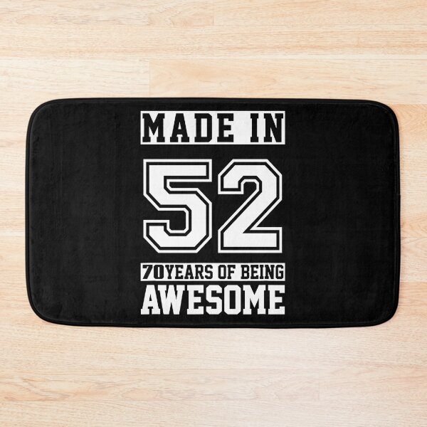 Item preview, 70 Year Old Awesome Since 1952 70th Birthday Gifts Men designed and sold by R&BApparel.