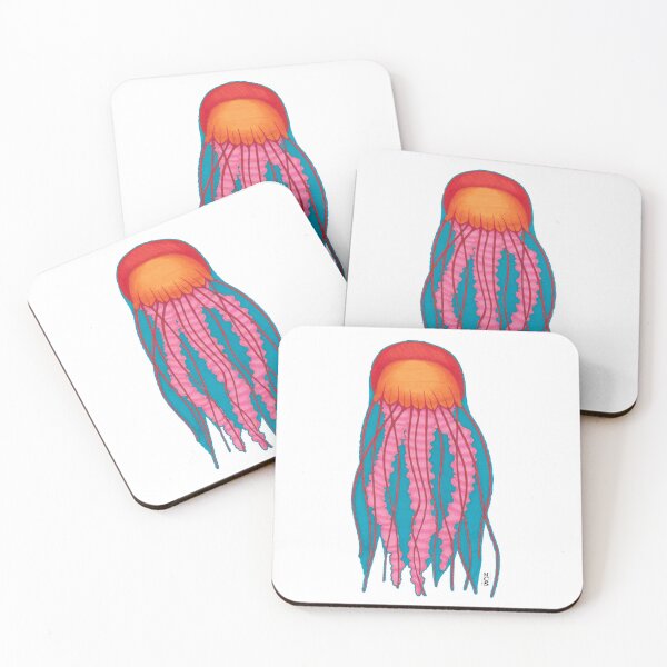 Item preview, Colorful Jellyfish designed and sold by Victoria Morgan.
