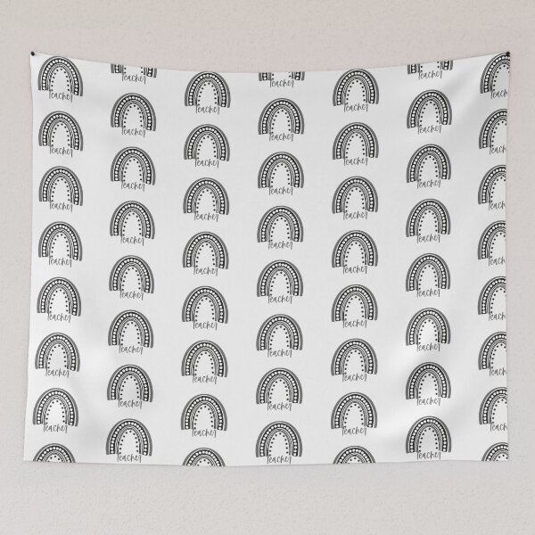 Artikelvorschau, Schwarzer Regenbogen-Lehrer entworfen und verkauft von CreationsByKath.