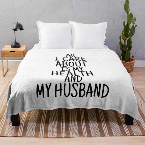 Item preview, i care about my health and my husband great gift for healthy people designed and sold by salahnewdesign.
