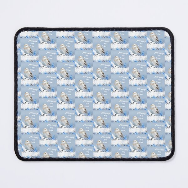 Item preview, Snow Bunting in snow- Wild Life Winter Birds designed and sold by Midnightviera.