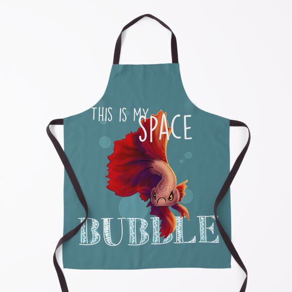 Item preview, Space Bubble Betta Fish designed and sold by Unicornarama.