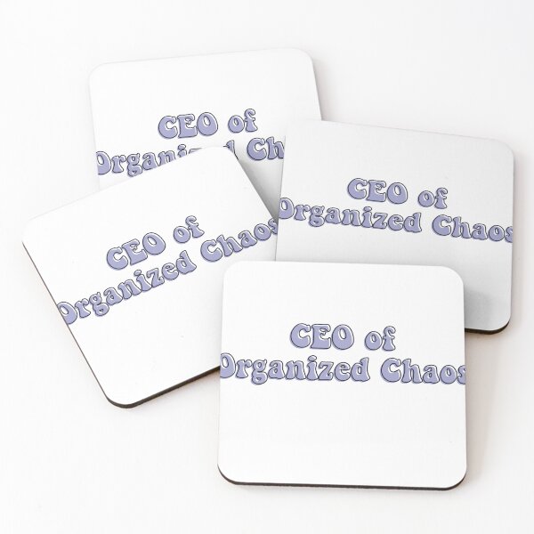 Item preview, CEO of Organized Chaos - lavender designed and sold by Katherine Winner.