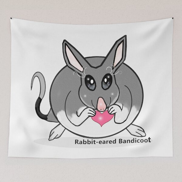 Item preview, Rabbit eared bandicoot  designed and sold by Shirley cute art .