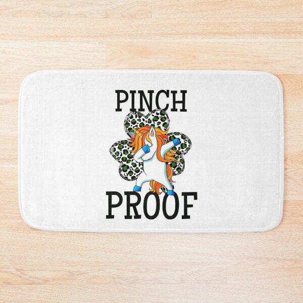 Item preview, Pinch Proof, Cute Dabbing Unicorn With A Leopard Print Shamrock, Funny St. Patrick's Day Celebrations designed and sold by Auntieck.