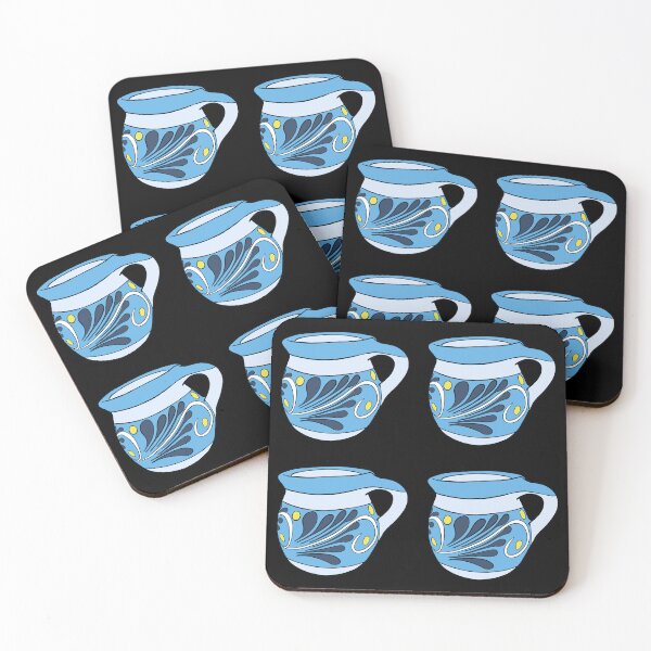 Item preview, Cafecito Mexican Jarritos Sticker Pack Light Blue designed and sold by that5280lady.