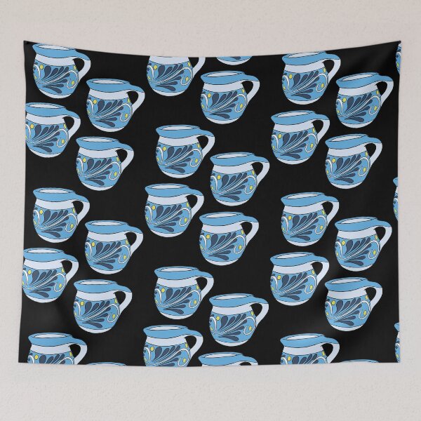 Item preview, Cafecito Mexican Jarritos Sticker Pack Light Blue designed and sold by that5280lady.