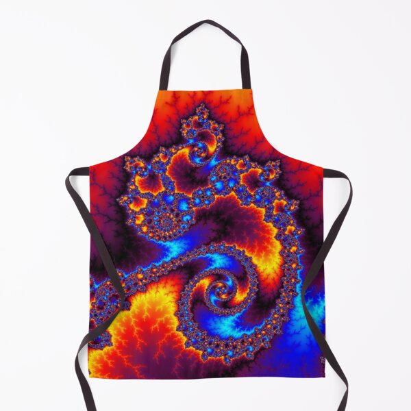 Item preview, Blazing Swirl | Vibrant Red and Blue Fractal | Classy Fractals | High Vibe designed and sold by JillyJ05.