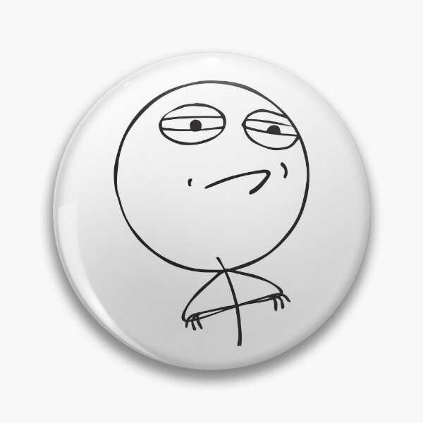 Troll Sad Face Button