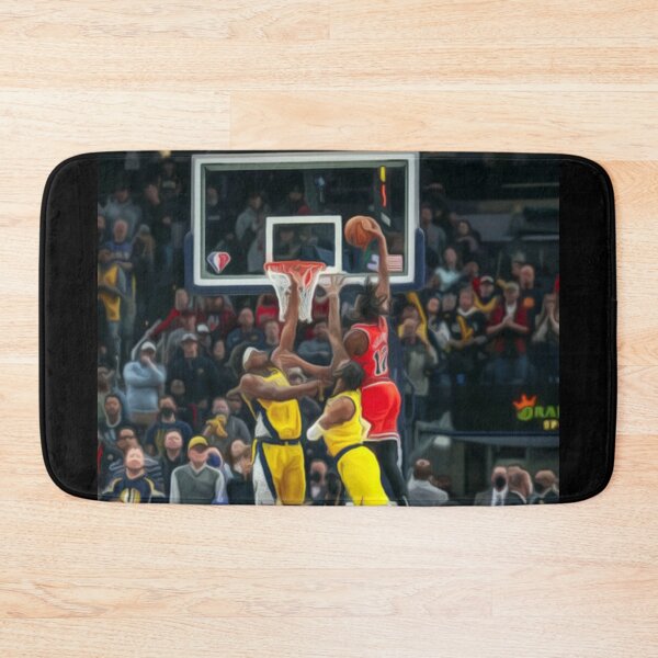 Item preview, Ayo Dosunmu Poster Dunk against Two designed and sold by Quadghouls.