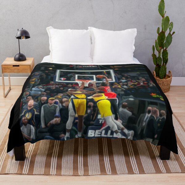 Item preview, Ayo Dosunmu Poster Dunk against Two designed and sold by Quadghouls.
