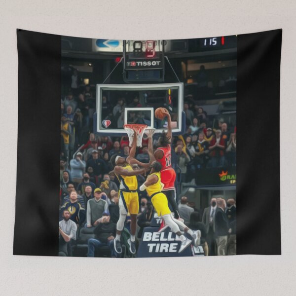 Artikelvorschau, Ayo Dosunmu Poster Dunk gegen Two entworfen und verkauft von Quadghouls.