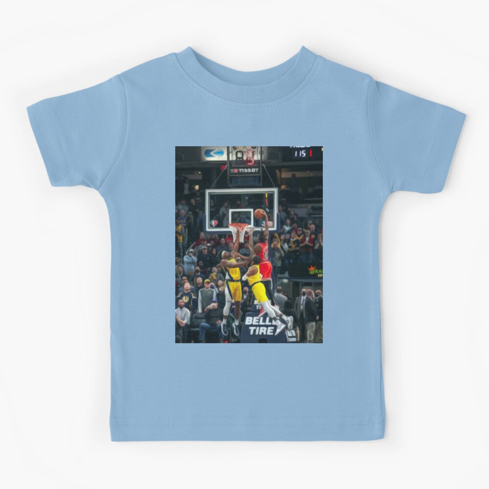 Ayo Dosunmu Poster Dunk against Two | Kids T-Shirt