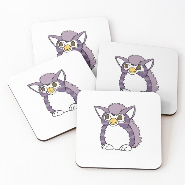 Item preview, furby purple stripes designed and sold by RottingCompost.