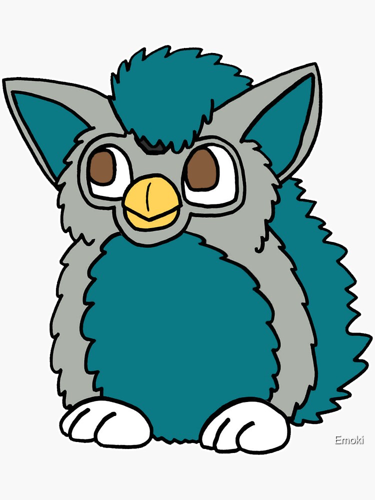 Green sales bean furby