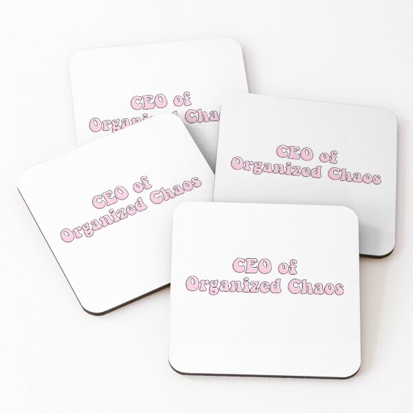 Item preview, CEO of Organized Chaos - pink designed and sold by Katherine Winner.