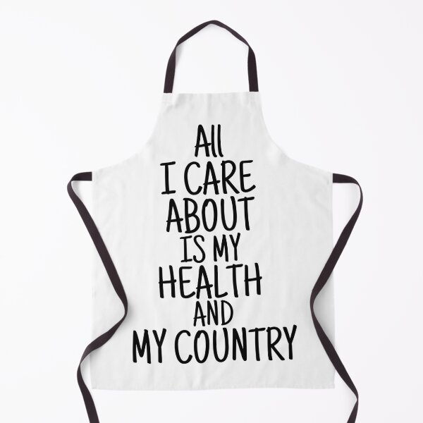 Item preview, i care about my health and my country great gift for healthy people designed and sold by salahnewdesign.
