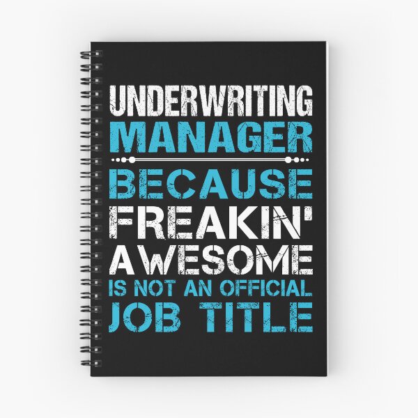 Item preview, Underwriting Manager T Shirt - Freaking Awesome Job Gift Item Tee designed and sold by oetate4774.