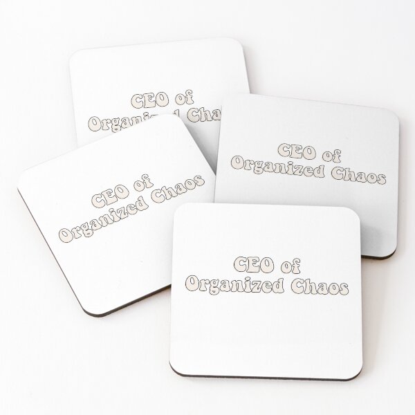 Item preview, CEO of Organized Chaos - yellow designed and sold by Katherine Winner.