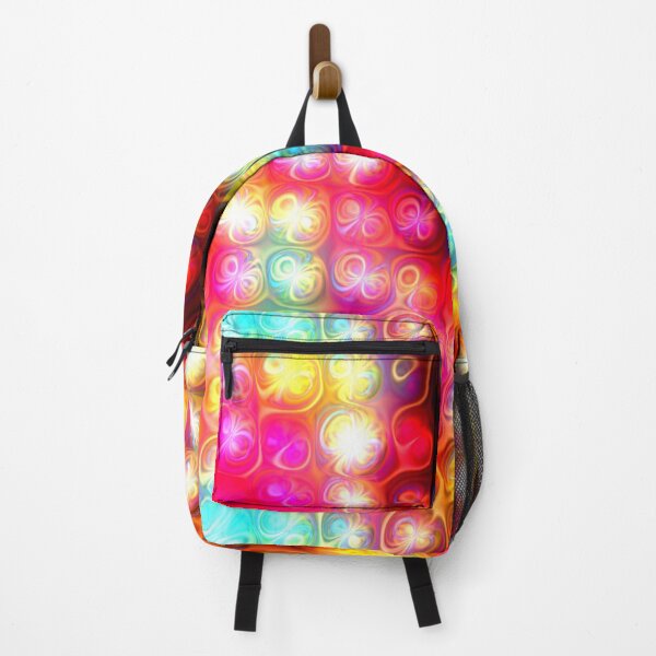 Item preview, Psychedelic Trippy Kaleidoscope Rainbow Solar Flare Retro Vintage Print Pattern 5 designed and sold by Shayna Westfall.
