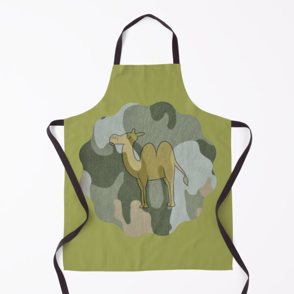 Item preview, Camelflage - Cute and Funny Camel On A Gray Patterned Camouflage Background designed and sold by haRexia.