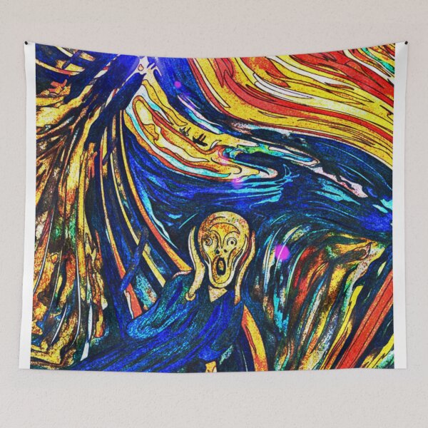 Item preview, Abduction, The Scream Art Print by Edvard Munch designed and sold by RyanCaudell.
