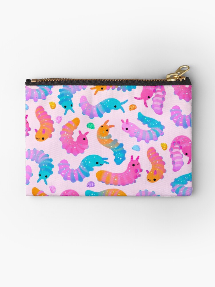 Thumbnail 1 of 4, Zipper Pouch, Sour velvet worm designed and sold by pikaole.
