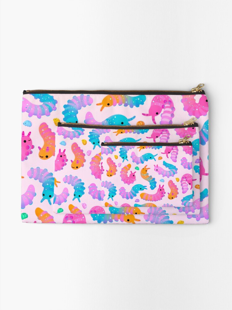 Thumbnail 2 of 4, Zipper Pouch, Sour velvet worm designed and sold by pikaole.