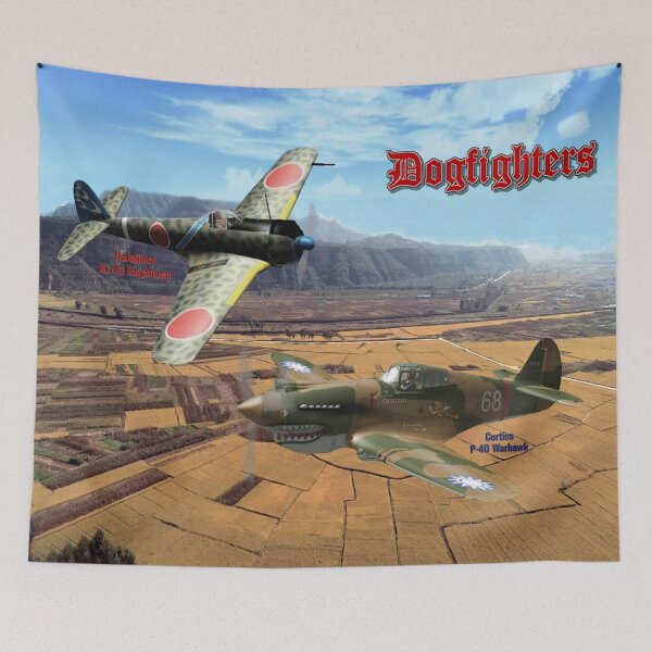 Item preview, Dogfighters: P-40 vs Ki-43 designed and sold by Mil Merchant.