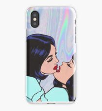 Holographic Kiss iPhone Case