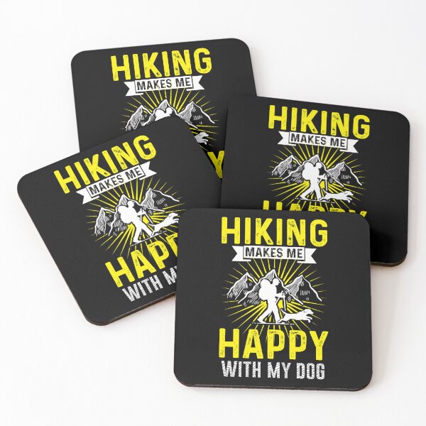 Item preview, adventurer hiking | Happiness is hiking with my dog in the forest | gift for dog lovers | hiking is my soul designed and sold by wear4gamers.