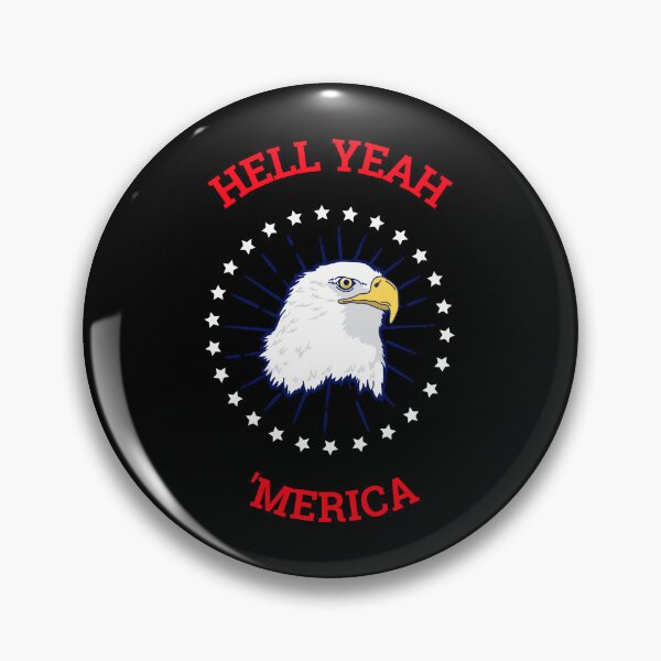 Aperçu de l'œuvre Hell Yeah 'Merica, T-shirt essentiel créée et vendue par JoesCornerStore.