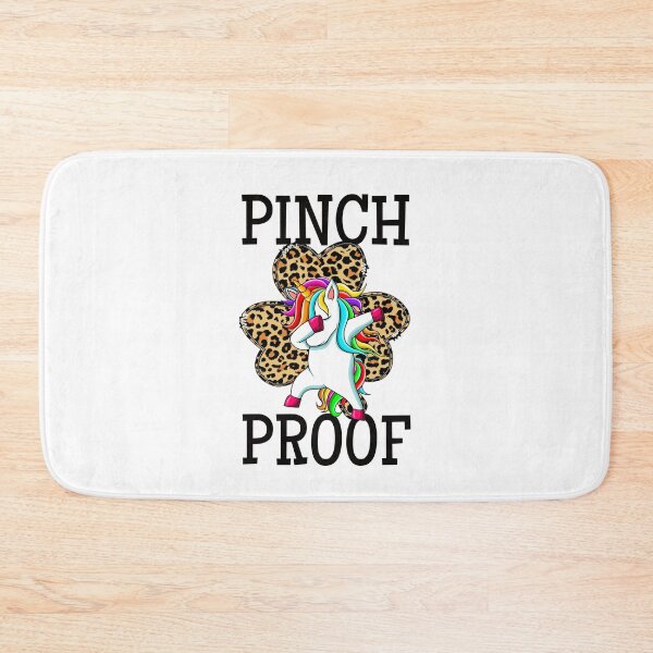 Item preview, Pinch Proof, Cute Dabbing Unicorn With A Leopard Print Shamrock, Funny St. Patrick's Day Celebrations designed and sold by Auntieck.