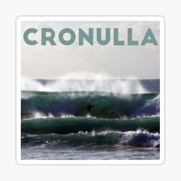 Cronulla Pipe Sticker