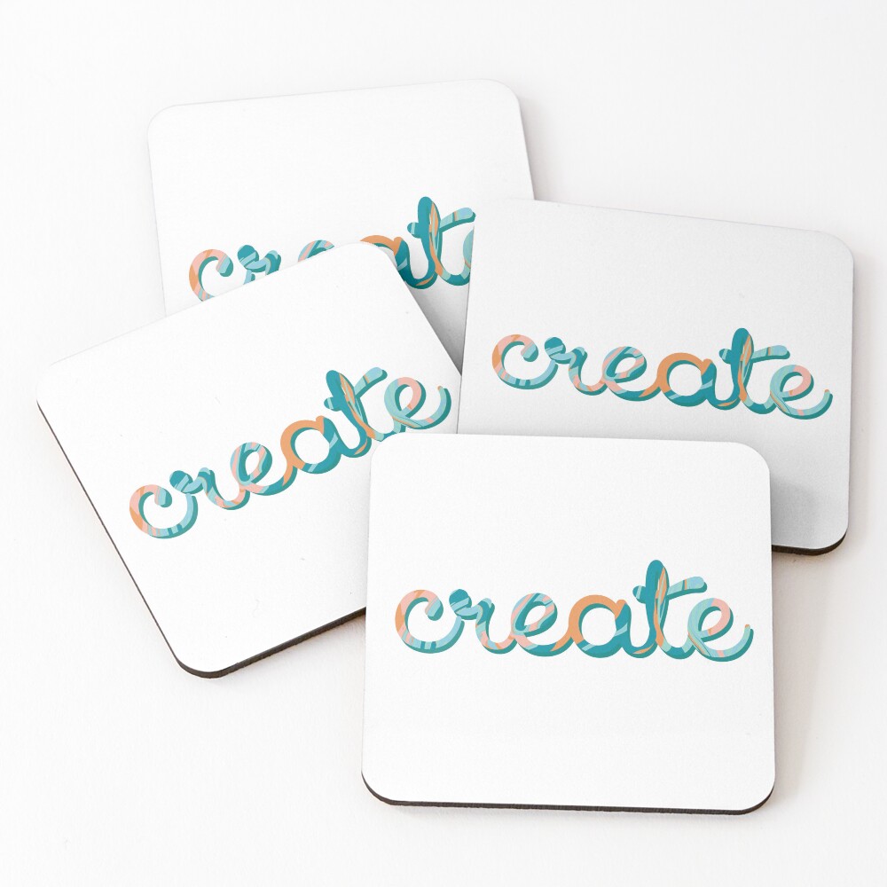 Item preview, Coasters (Set of 4) designed and sold by TheRedKnotShop.