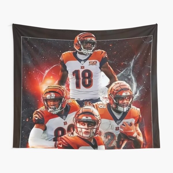 joe burrow,american football player Tapestry for Sale by skizo1