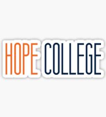 Hope College Sticker