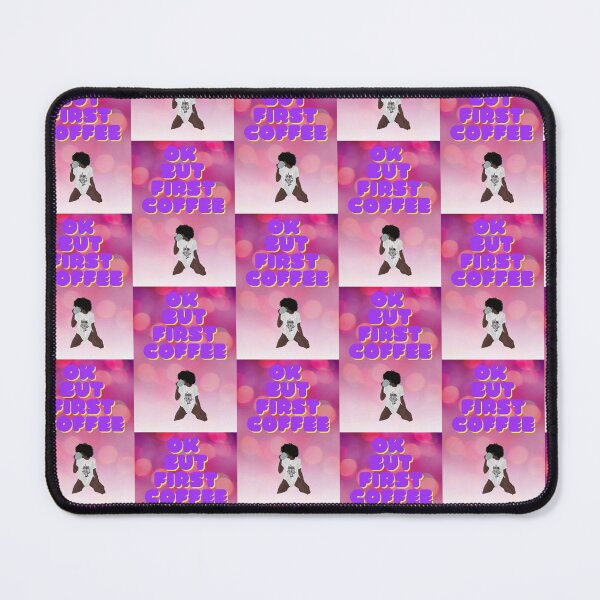 Item preview, Ok But First Coffee Design Pink World designed and sold by B-Monalisa.