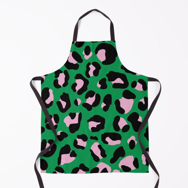 Item preview, Pink and Kelly Green Leopard Print designed and sold by Good-Find.