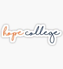 Hope College Sticker