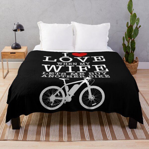 Item preview, I Love When My Wife Lets Me Buy Another Bike Funny Valentines Day For Wife Husband Couple designed and sold by JooArtPrints ★★★★★.