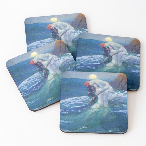 Item preview, Howard Pyle's The Mermaid designed and sold by mosfunky.