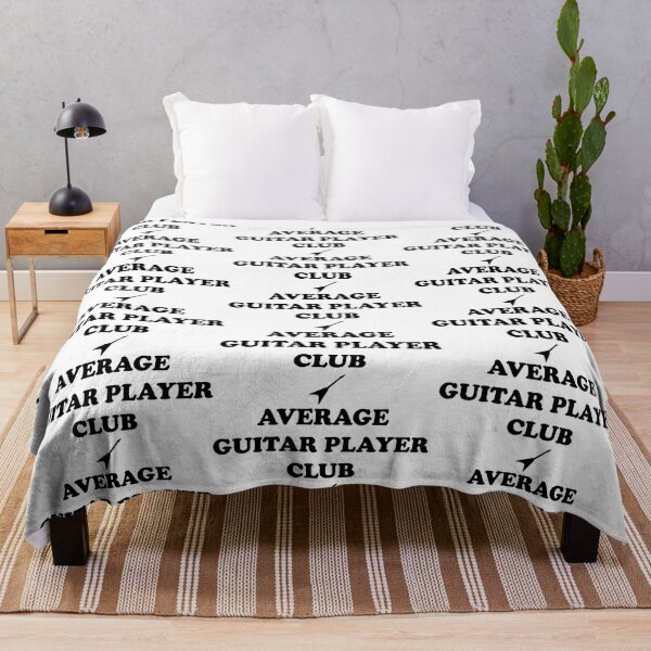 Item preview, Average Guitar Player Club - (Flying V style black text) designed and sold by R-A Designs.