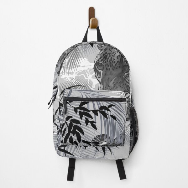 Item preview, Silver, Grey and Black Leopard, Jungle Art, Safari, Wildlife, African Wildlife designed and sold by BoastInArt.