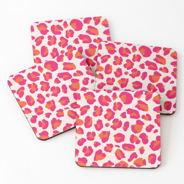 Item preview, Hot Pink and Orange Leopard Print designed and sold by Good-Find.