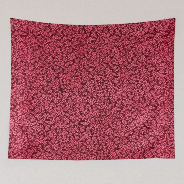 Item preview, Vintage Floral Claret Ruby Red designed and sold by SaraValor.